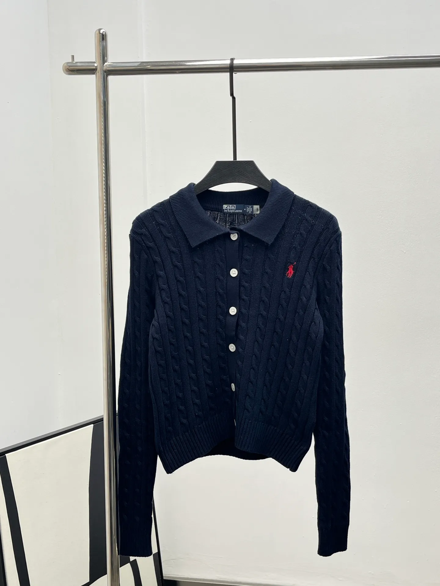 P390 Goods Quality Guarantee Model No. D25080275 Ralph Lauren RL* new style Pony embroidered logo on the chest pitted twist pattern slim fit buttoned lapel! Off-white, blue, navy, S ML (M size: bust 84, length 57, sleeve length 62)
